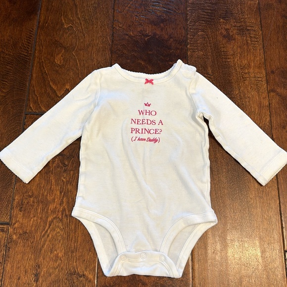 Carter’s Baby Girls Daddy’s Princess Matching Outift - Picture 2 of 10